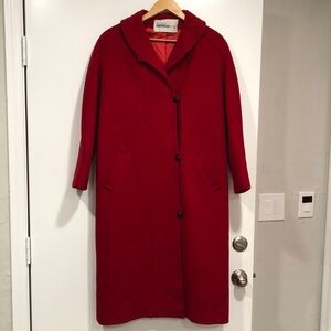 BILL HAIRE for FREDRICKS SPORT / L. MAGNIN 100% pure Wool Trench Coat